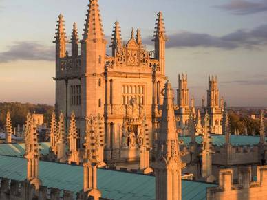 Architektur von Oxford, Englisch Sprachreisen für Erwachsene