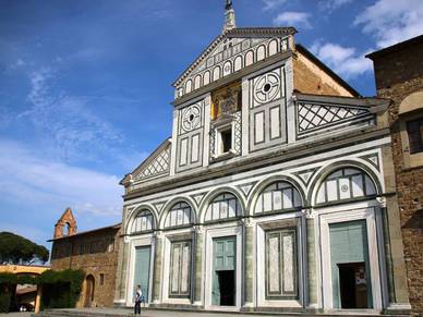 Florentinische Architektur außen, Italienisch Sprachreisen für Erwachsene