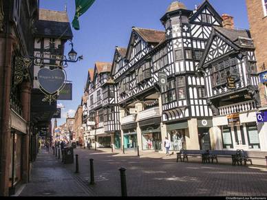 Innenstadt Chester, Englisch Sprachreisen für Erwachsene