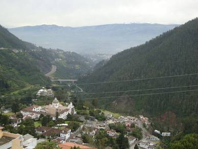 Aussichtspunkt bei Quito, Spanisch Sprachreisen für Erwachsene Ecuador