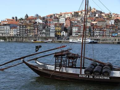 Hafenansicht - Portugiesisch Sprachreisen nach Porto